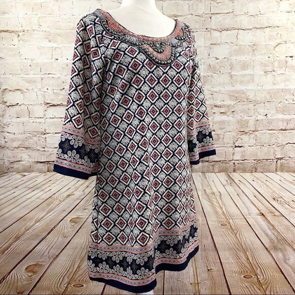 Harper beaded tunic dress   - Picture 1 of 8